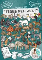 Vorschau - Unterrichtsreihen - XXL-Cliparts-Paket "Tiere" realistische Tiercliparts - Seite 1