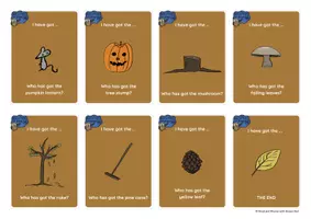 Vista previa - Juegos / Gamificación - Brown Owl's Autumn Game - I have got ... Who has got ... ? - página 3
