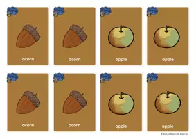 Aperçu - Jeux - Anglais - Brown Owl's Autumn - Game Cards - Page 2