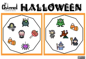 Vista previa - Juegos / Gamificación - Halloween - Spot the Matching Pair Cards - Colour - página 2