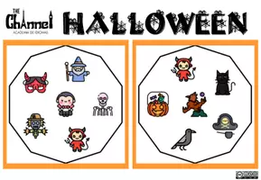 Vista previa - Juegos / Gamificación - Halloween - Spot the Matching Pair Cards - Colour - página 3
