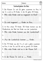 Vorschau - Arbeitsblätter - Sachaufgaben ZR100 mit Übergang - Seite 1