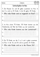 Vorschau - Arbeitsblätter - Sachaufgaben ZR100 mit Übergang - Seite 2