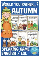 Vista previa - Juegos / Gamificación - autumn - Would you rather...? game English / Inglés - Portada