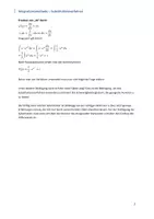 Vorschau - Arbeitsblätter - Einführung Integration durch Substitution - Seite 1