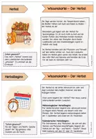 Vorschau - Stundenentwürfe - Wissenskartei + Arbeitsheft zum Herbst - Seite 3