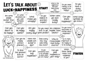 Vista previa - Unidades / Secuencias / Situaciones de Aprendizaje - Let's talk about luck + happiness - English game / Inglés - página 2