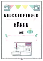 Vorschau - Unterrichtsreihen - Nähen mit der Nähmaschine Mega-Material Werkstattbuch - Seite 1