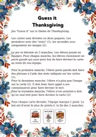 Aperçu - Préparation de séance / Séance complète - Kit pédagogique Thanksgiving - Page de couverture