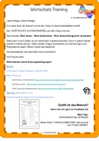 Vorschau - Arbeitsblätter - DaF/DaZ Wortschatz Herbst automatisieren - Seite 1