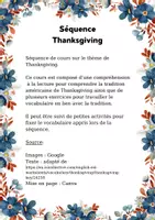 Aperçu - Préparation de séance / Séance complète - Séquence Thanksgiving - Page de couverture