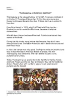 Aperçu - Préparation de séance / Séance complète - Séquence Thanksgiving - Page 1
