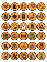 Vista previa - Juegos / Gamificación - Halloween Games - English - B&W - página 2