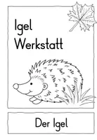 Vorschau - Unterrichtsreihen - Der Igel - Igel Werkstatt für Klasse 1/2 - Seite 1
