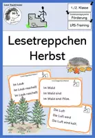 Vorschau - Fördermaterial/Inklusion - Lesetreppchen "Herbst" (Leseförderung) - Deckblatt