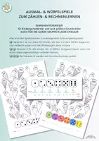 Vorschau - Arbeitsblätter - „SCHULTÜTEN“ AUSMAL- & WÜRFELSPIELE ZUM ZÄHLEN- & RECHNENLERNEN - Deckblatt