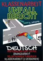 Vorschau - Arbeitsblätter - Der (Unfall-)Bericht (Klassenarbeiten 6) - Seite 3