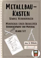 Vorschau - Stundenentwürfe - Metallbaukasten - Die Bockleiter (Entwürfe und Material) - Deckblatt