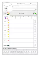 Vorschau - Arbeitsblätter - Wochenplanarbeit mit Selbsteinschätzung und Wochenziel - Seite 3