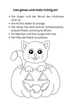 Vorschau - Arbeitsblätter - kleines Materialpaket Halloween - Deckblatt