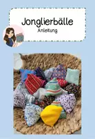 Vorschau - Mal- und Bastelvorlagen - Jonglierbälle Anleitung Textiles Werken - Deckblatt