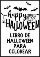 Vista previa - Manualidades / Dibujos para colorear - Libro de colorear de Halloween - Portada