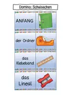 Vorschau - Spiele - DaZ Domino Schulsachen Übung Sicherung - Seite 3