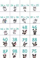 Vorschau - Spiele - Addition bis 100- Finde das Ergebnis Klasse 2/3 - Seite 1