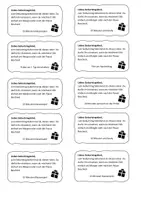 Vorschau - Anderer Materialtyp - Geburtstagslose - Deckblatt