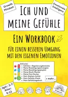Vorschau - Arbeitsblätter - Ich und meine Gefühle: GROßES WORKBOOK (fachübergreifend) - Deckblatt