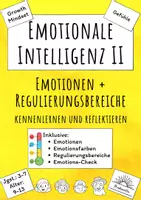 Vorschau - Arbeitsblätter - Emotionale Intelligenz II: Emotionen + Regulierungsbereiche (fachübergreifend) - Deckblatt