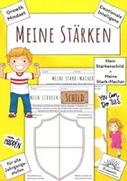 Vorschau - Arbeitsblätter - Meine Stärken (fachübergreifend) - Deckblatt
