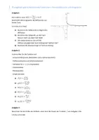 Vorschau - Arbeitsblätter - gebrochenrationale Funktionen - Übungsaufgaben - Deckblatt