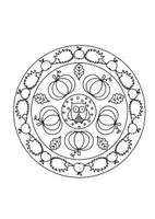 Vorschau - Arbeitsblätter - Mandalas für den Herbst - Seite 1