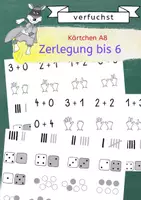Vorschau - Bildkarten - Mitwachsendes Materialpaket Mathe Karteikarten Klasse1 - Seite 1
