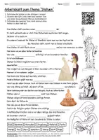 Vorschau - Arbeitsblätter - Arbeitsblatt "Statuen" + Onlineübung & MP3 + Mindmap + Infografik - Deckblatt