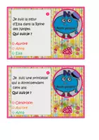 Aperçu - Apprentissages en autonomie - CAC Devinettes sur les personnages de Walt Disney P2- P3 - Page 1