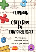 Vista previa - Hojas de trabajo - FLIPBOOK CRITERIOS DIVISIBILIDAD PARA COMPLETAR - Portada