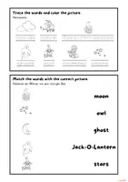 Vorschau - Arbeitsblätter - Halloween-Writing Activity ab 1.Klasse *EDITIERBAR - Seite 2