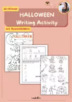 Vorschau - Arbeitsblätter - Halloween-Writing Activity ab 1.Klasse *EDITIERBAR - Deckblatt