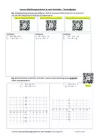 Vorschau - Unterrichtsreihen - SKRIPT: Lineare Gleichungssysteme - Textaufgaben (mit Lösungen & PowerPoint) - Seite 2