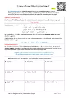 Vorschau - Unterrichtsreihen - SKRIPT: Integralrechnung - Unbestimmtes Integral (mit Lösungen & PowerPoint) - Seite 2