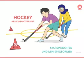 Vorschau - Spiele - Hockey Stationskarten und Spielformen / Hockeyschläger-Variante - Seite 1