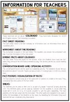 Vista previa - Juegos / Gamificación - USA - COLORADO (Fact Sheets, Worksheets and Games) - página 1