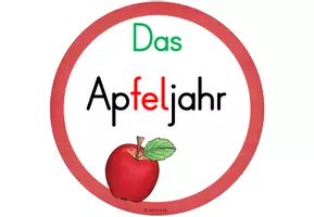 Vorschau - Präsentationen/Tafelbilder - Apfel: Apfeljahr (Kl. 1) - Seite 3