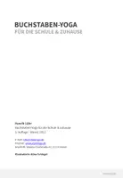 Vorschau - Arbeitsblätter - Buchstaben-Yoga für die Schule und zuhause - Seite 2