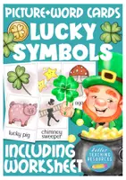 Vorschau - Präsentationen/Tafelbilder - lucky symbols picture + word cards Englisch - Deckblatt
