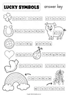 Vorschau - Präsentationen/Tafelbilder - lucky symbols picture + word cards Englisch - Seite 3
