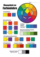 Vorschau - Arbeitsblätter - KUNST: Farbenlehre - Arbeitsblatt zum Üben/Wiederholen - Seite 3