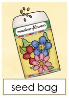 Aperçu - Cartes / Images - gardening / nature flash cards (picture + word cards English / Anglais - Page 3